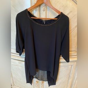 Black classy blouse